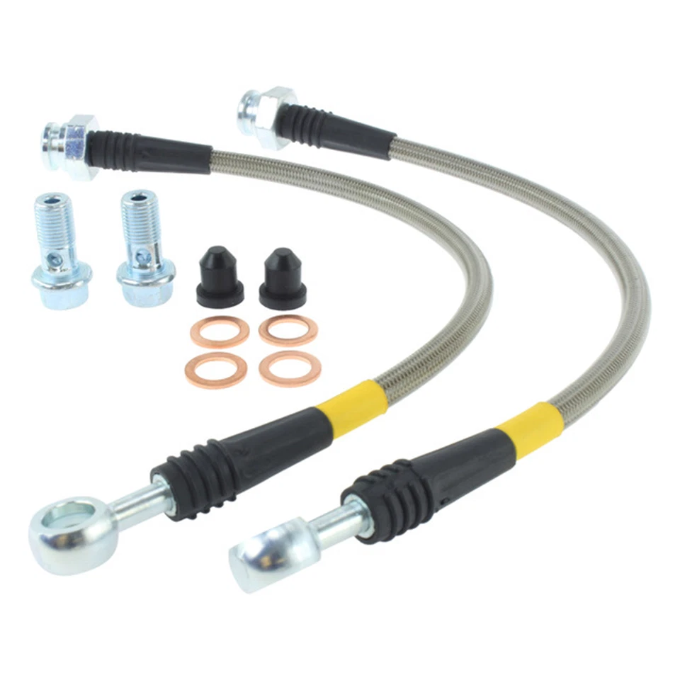 Kit de línea de freno trasero StopTech centrado de acero inoxidable para Nissan 240SX 1989-1998 Foto 2 de 4