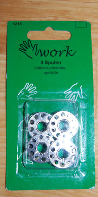 Gründl /Work Nähmaschinenspulen 4 Stück