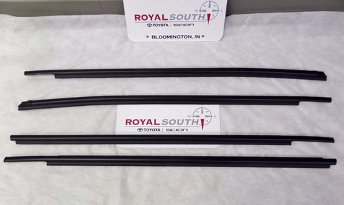 Toyota Tundra 07-21 CrewMax Door Belt Molding 4pc Set Weatherstrip