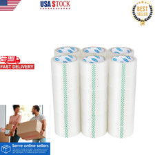 Packing Tape, 36 Rolls Clear Packing Tape 2 Inches Wide, 60 Yards Per Roll