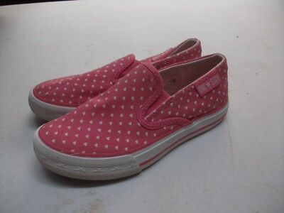 CC SLIP-ON 25S IN BLUE AND WHITE FABRIC WITH STRIPED PATTERN