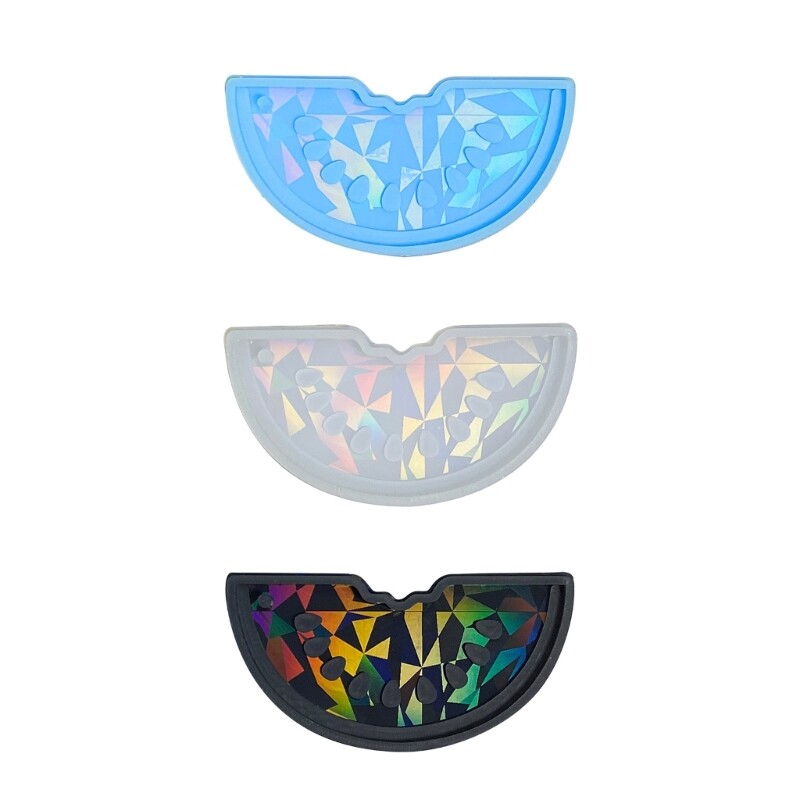 Watermelon Resin Mold Keychain Pendant Jewelry Making Silicone Mold DIY Art Tool