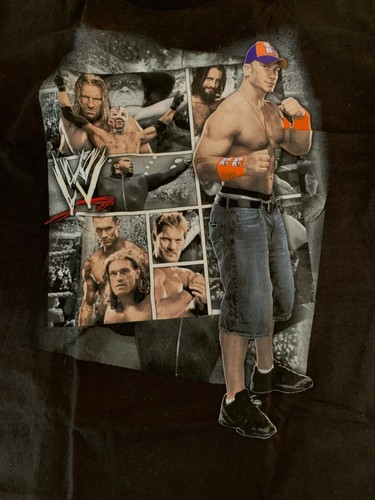 John Cena MVP Edge CM Punk T-Shirt WWE 