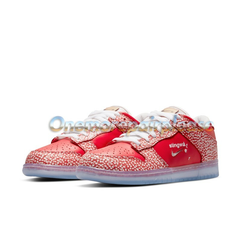 Nike SB Dunk Low Quickstrike  Stingwater   Mushroom 8 Chile Red DH7650 600