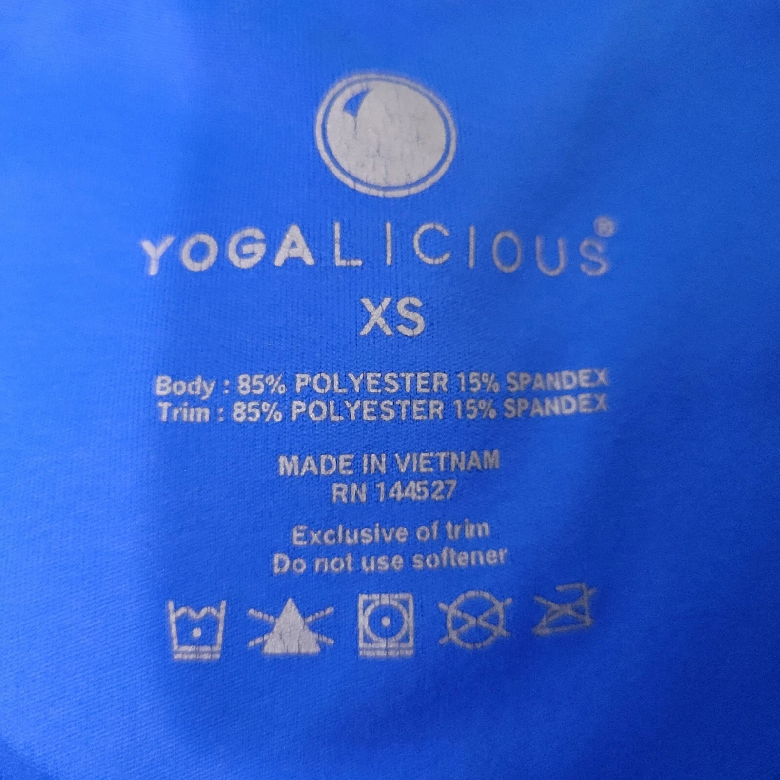 yogalicious cut out capri cropped leggings