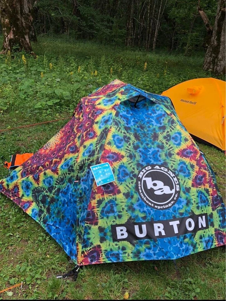 Tienda domo Burton × Big Agnes tie-dye rara USADA JP Foto 2 de 4