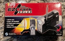 Ez-Crank Solar Flashlight Radio Excalibur Ele...