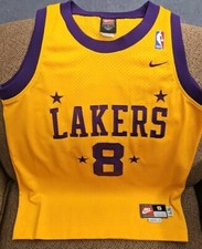 100 Authentic Kobe Bryant Vintage Nike Los Angeles Lakers Jersey Size Small