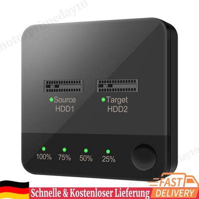 Festplattenbox mit LED-Anzeige, Dual-Rotor-Lesung zum Speichern von Daten für de