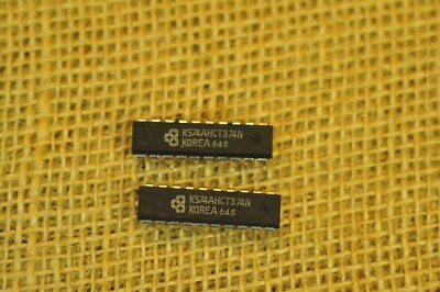 10 X KS74AHCT374N  High-Speed CMOS Logic Octal D-Type Flip-Flop, 3-State Positi