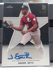 2020 LEAF PERFECT GAME JQUANN SMITH ROOKIE AUTO /50 #BA-JS6 MSK