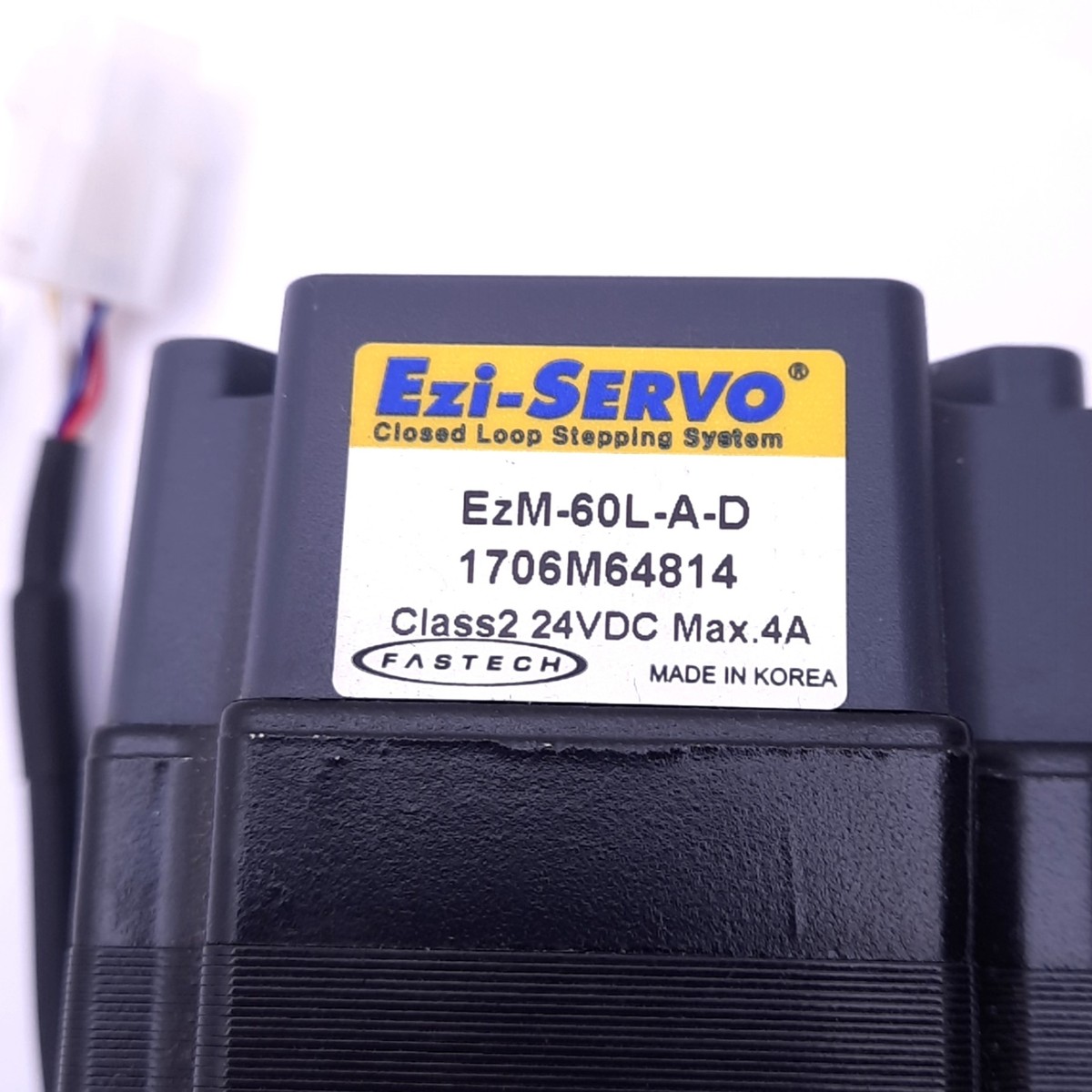 Fastech EzM-60L-A-D Ezi-Servo Stepping Motor, ø8mm Shaft, 60mm