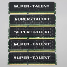 5 x 2GB (2GBx1) Super Talent WA133UB2G8 DDR3-1333 PC3-10600 DIMM Desktop RAM