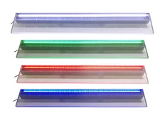 Pool Pond Acrylic Sheer Descent Waterfall Fountain LED Water Feature Spillway 