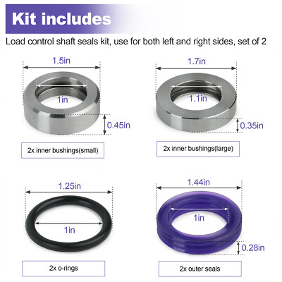 Load Control Seal AR27371 For John Deere Tractors 2510, 2520, 3010, 3020, 4030 - Hydraulic Seal Replacement 3 thumbnail image