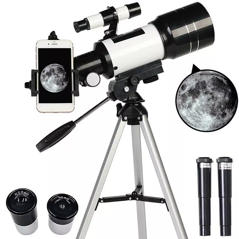 FreeSoldier Professional Telescope, 70mm Aperture, High Magnification, Day & Night Usage