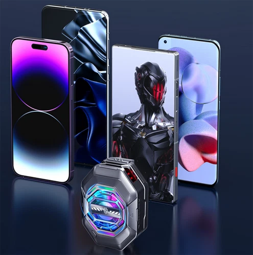 Nubia Red Magic 9 8s 8 Pro+ Pro Ice Cooler 4 Pro RGB 27W Back Clip Cooling Fan - Picture 6 of 10