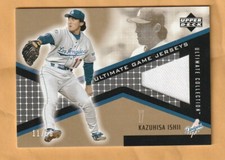 kazuhisa ishii 2002 ultimate collection game jersey gold 11/50