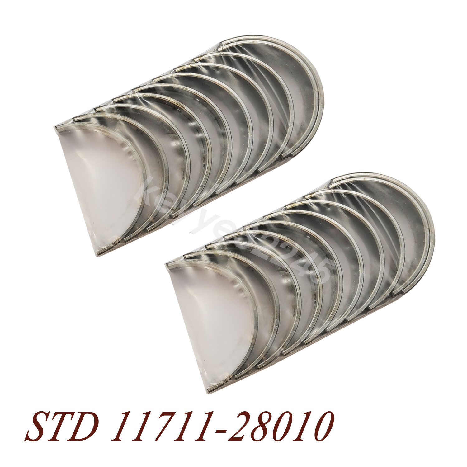 2 Set STD Main Bearing Fits Toyota Camry RAV4 Solara Scion tC 2.4L 2AZFE Engine 2002-2006