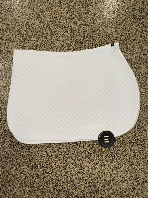 EquiFit Essential Square Pad - White NWT New With Tags Horse Hunter Jumper Pad