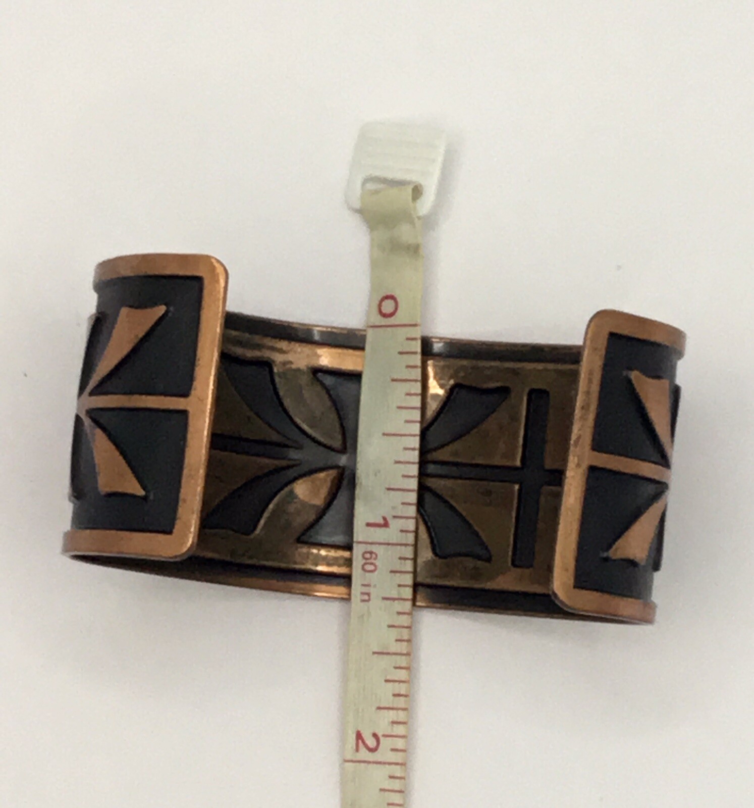 Bell Trading Post Solid Copper Cuff Bracelet Nati… - image 7