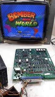 Bomberman World  pcb Jamma game board arcade orıjınal 