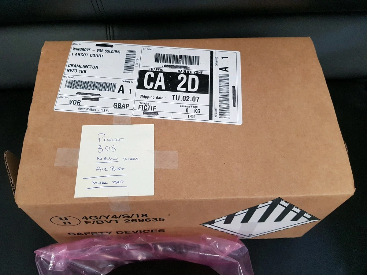 NEW BOXED GENUINE PEUGEOT 308 MK2 AIRBAG UNIT PART NUMBER 96783105