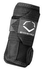EvoShield Black Compression Sliding Wrist Guard Left Hand