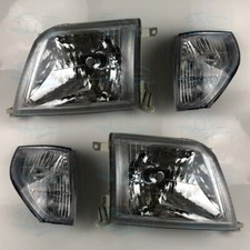 For Toyota Land Cruiser Prado Lc90 1996-2002 P 4pcs Headlights Head Lamps Set
