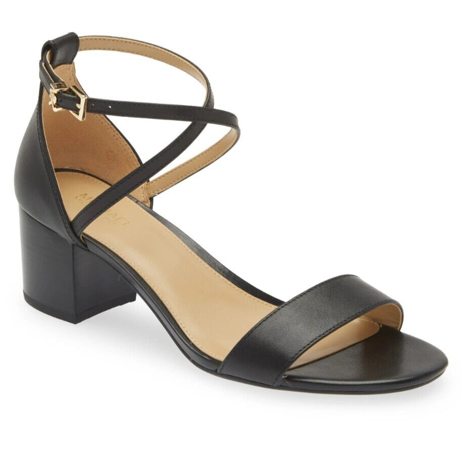【送料&関税込】Michael Kors Serena Flex Sandal Sandals In B Michael Kors Serena Flex Women's Leather Heels Sandals in