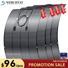 200W 400W 800W Watt Flexible Mono Solar Panel...