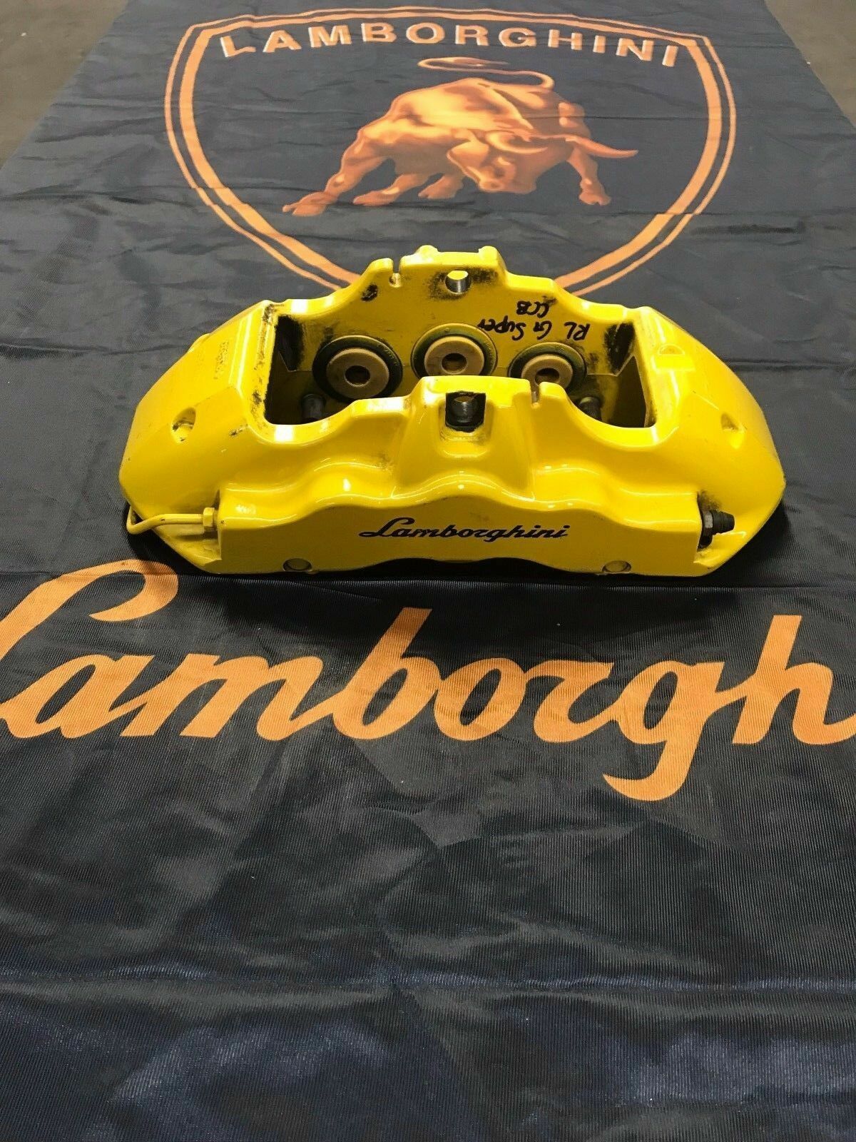 LAMBORGHINI GALLARDO REAR LEFT CARBON CERAMIC BRAKE CALIPER 410615405N