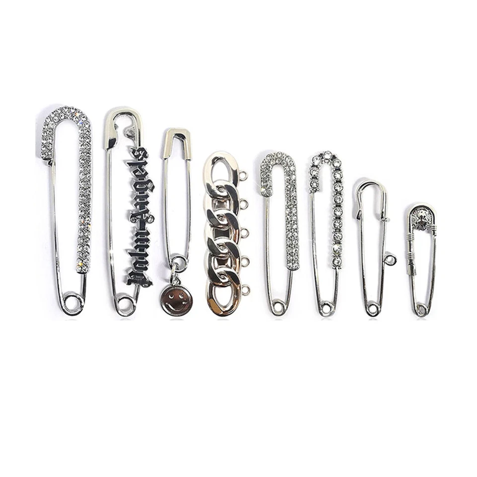 Extra Große Metall-Sicherheitsnadeln Stecknadel Für Schals Röcke Kleidungsstücke - Bild 3 von 4