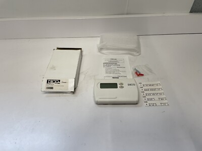Non-Programmable Electronic Digital Thermostat 1F86-344 NOS & Manual