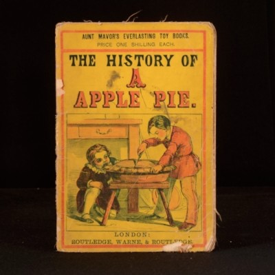 c1850 The History of A Apple Pie Aunt Mavor's Everlasting Toy Books Childrens