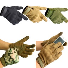 Men Women Tactical Hunting Full Finger Gloves Touch Screen Cycling Mittens USA