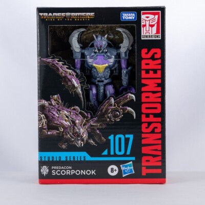 Transformers Studio Series Scorponok Rise Of The Beasts Deluxe 6'' Action Figure