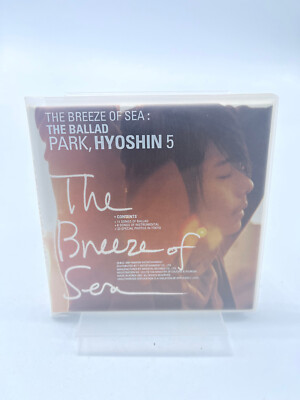 Park Hyo Shin 5th Album The Breeze Of The Sea / The Ballad CD Photobook RARE OOP