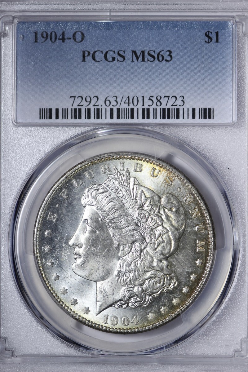 BU 1904-O Morgan Silver Dollar PCGS MS63 Semi-PL! TKFM | eBay