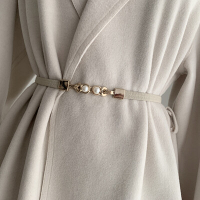 Womens Belt Stretch Elastic Skinny Waist Ladies Dress  display picture 1