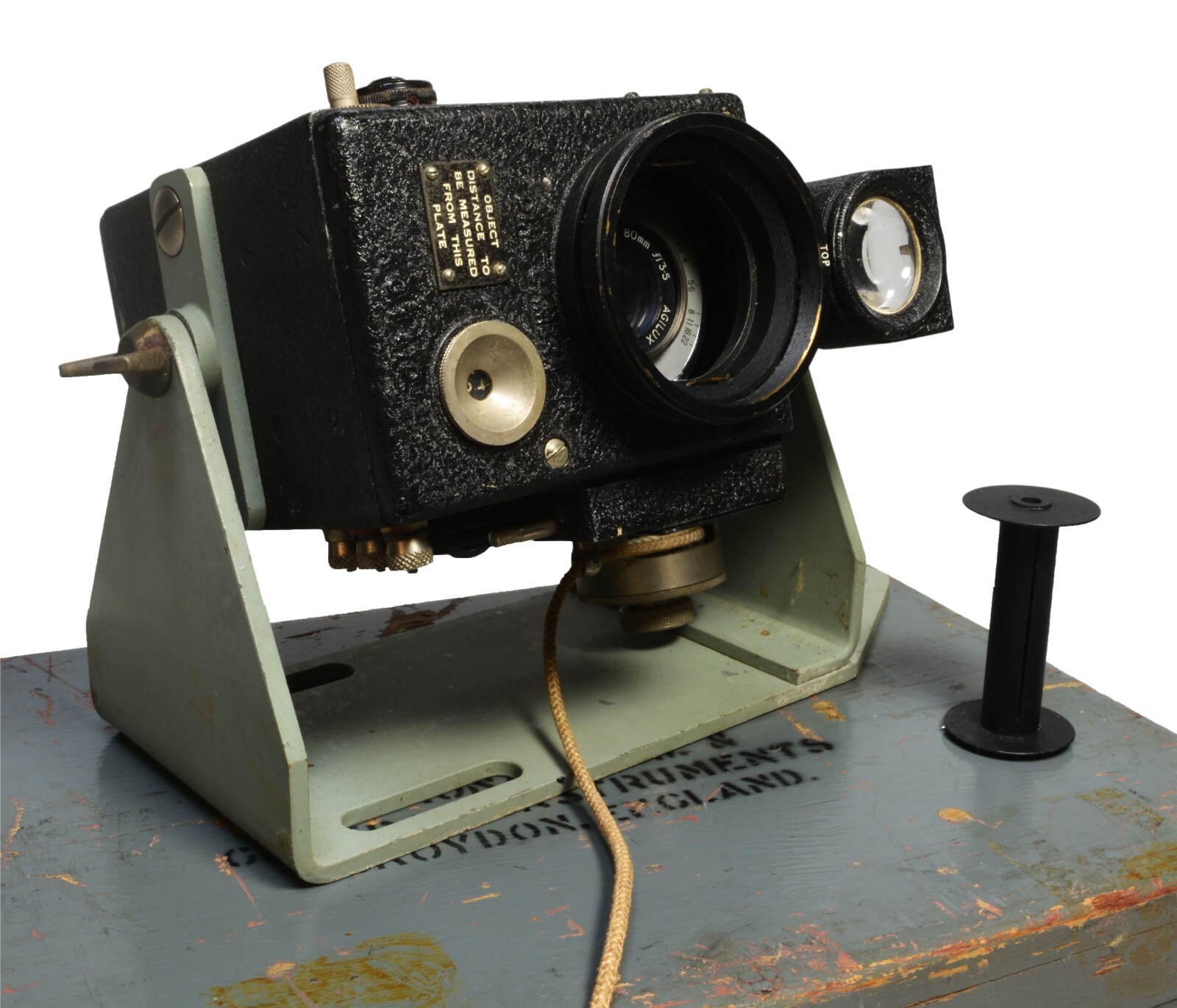Dial Recording Camera, British Navy, 1940s/50s, Agilux 80mm f 3.5 lens