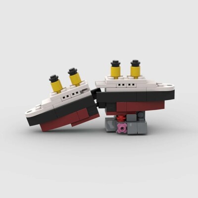 Underwater Titanic Lego Release Lego Ship Mini Mould King Mini
