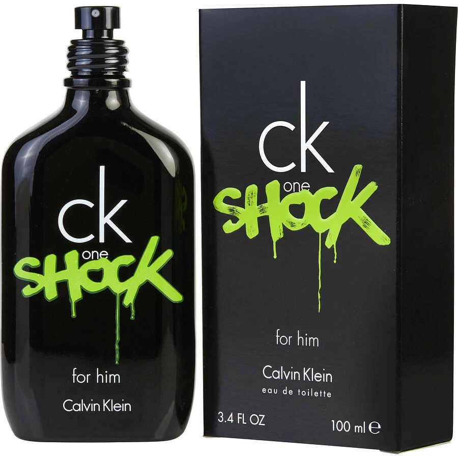 CALVIN KLEIN CK ONE SHOCK FOR HIM 100ML EAU DE TOILETTE SPRAY