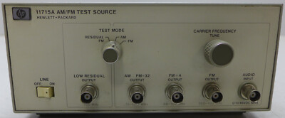 Agilent/HP 11715A AM/FM Test Source - Tested and Working #7