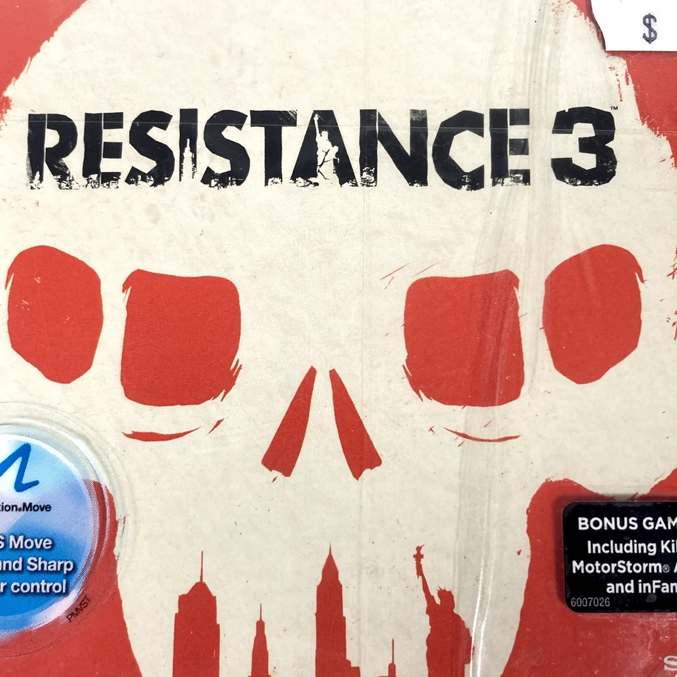 Resistance 3 Sony PlayStation 3 PS3 (2011) PAL Reg 4 Brand New & Factory Sealed - Image 3 of 4