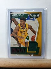 2021 Chronicles Draft Picks Jared Butler Threads Rookie Memorabilia RED 015/199