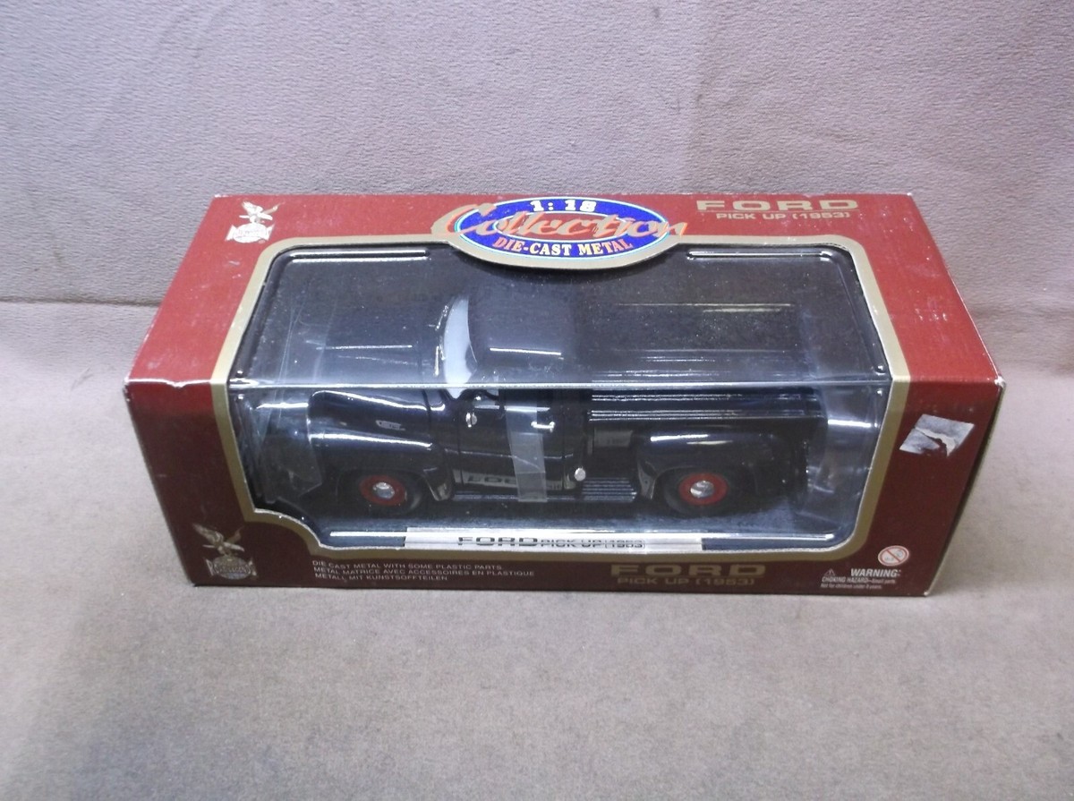 Miniature Yat Ming 1/18 - Ford F-100 Pick Up 1953 Noire - Sans Boîte