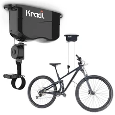 - Ceiling Mount Bike Lift and Rack. Bicycle Storage Hoist Without Electricity...
