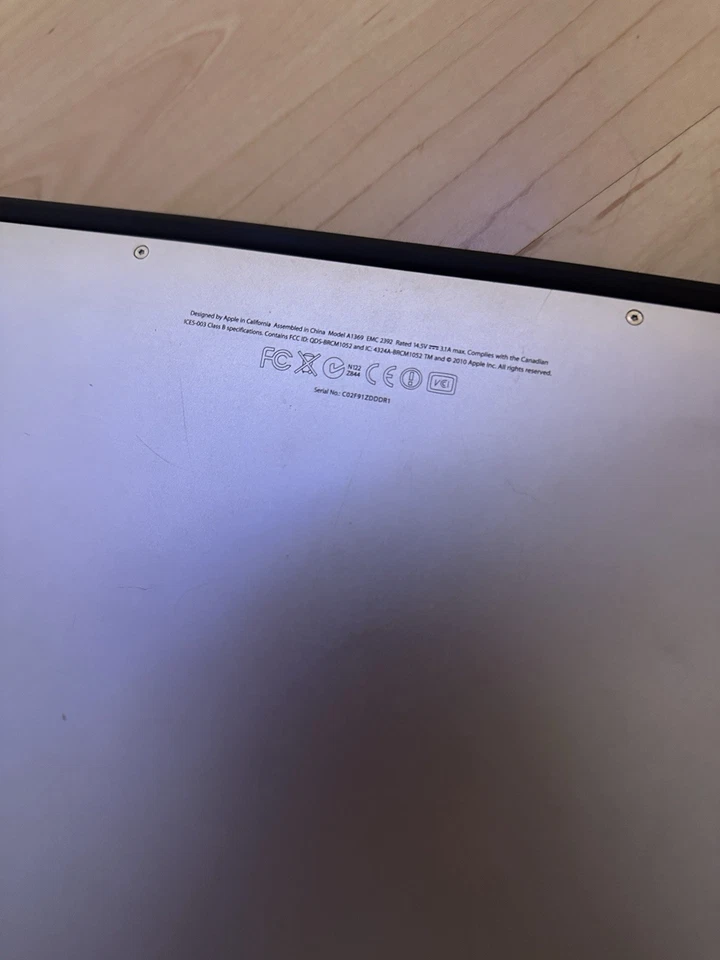 Apple MacBook Air A1369 33,8 cm (13,3 Zoll) Laptop - MC503D/A (Oktober, 2010) - Bild 4 von 4