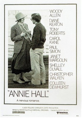 Annie Hall 1977 kleines Filmplakat Kunstdruck Cyberpunk detailliert Satin Classic Pr